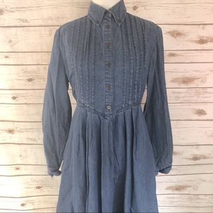 Laura Ashley Denim Dress